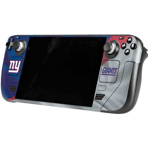 NFL New York Giants Steam Deck Handheld Gaming Computer Skin